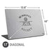 NHL Winnipeg Jets Black Text Universal Laptop 17in (13.8 x 10in) Skin