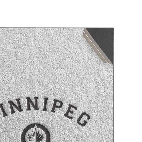 NHL Winnipeg Jets Black Text Xbox Series X Console Skin