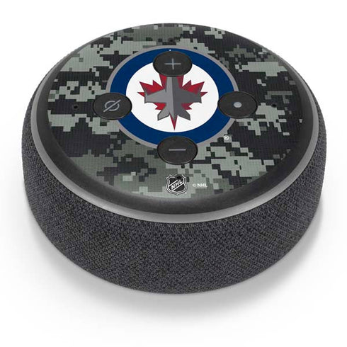 NHL Winnipeg Jets Camo Amazon Echo Dot Skin