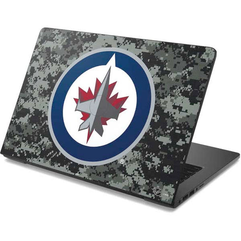 NHL Winnipeg Jets Camo Dell Chromebook Skin