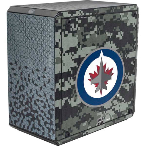 NHL Winnipeg Jets Camo Cooler Master MasterBox Q300L Mini Tower Skin