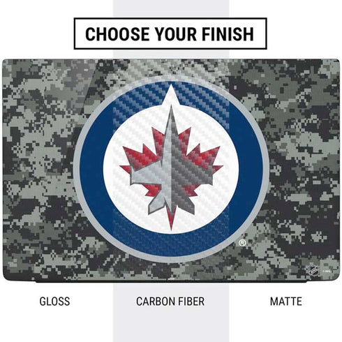NHL Winnipeg Jets Camo Dell Vostro Skin