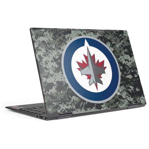 NHL Winnipeg Jets Camo HP Envy Skin