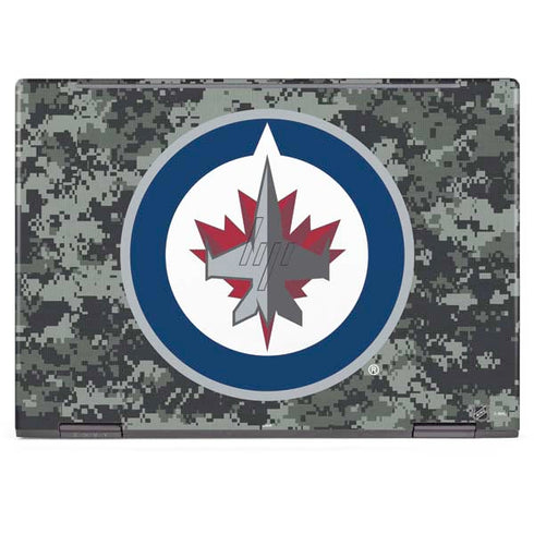 NHL Winnipeg Jets Camo HP Envy Skin