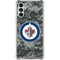NHL Winnipeg Jets Camo Galaxy A13 5G Clear Case