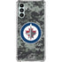 NHL Winnipeg Jets Camo Galaxy A13 5G Clear Case