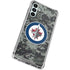 NHL Winnipeg Jets Camo Galaxy A13 5G Clear Case