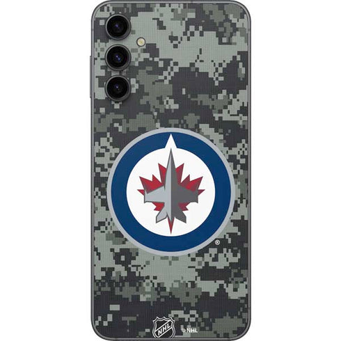 NHL Winnipeg Jets Camo Galaxy A14 5G Skin