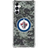 NHL Winnipeg Jets Camo Galaxy A15 5G Clear Case