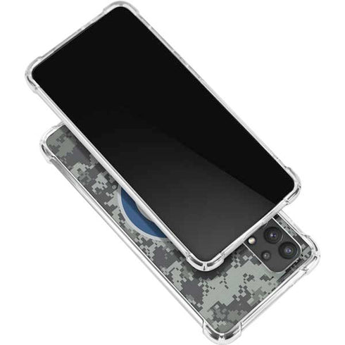 NHL Winnipeg Jets Camo Galaxy A32 5G Clear Case