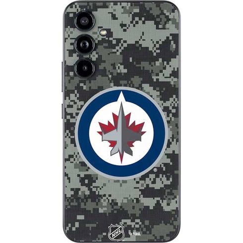 NHL Winnipeg Jets Camo Galaxy A54 5G Skin