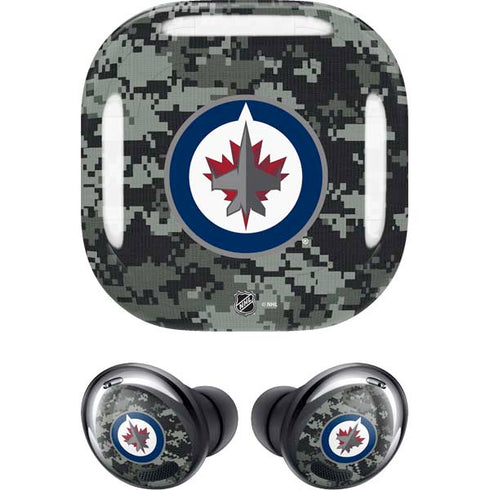 NHL Winnipeg Jets Camo Galaxy Buds Pro Skin