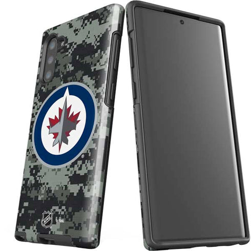 NHL Winnipeg Jets Camo Galaxy Note 10 Pro Case