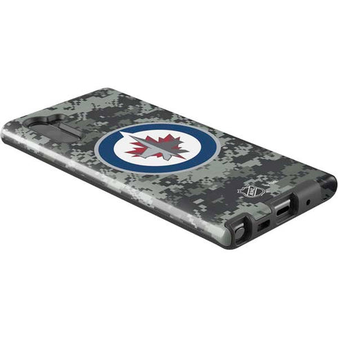 NHL Winnipeg Jets Camo Galaxy Note 10 Pro Case