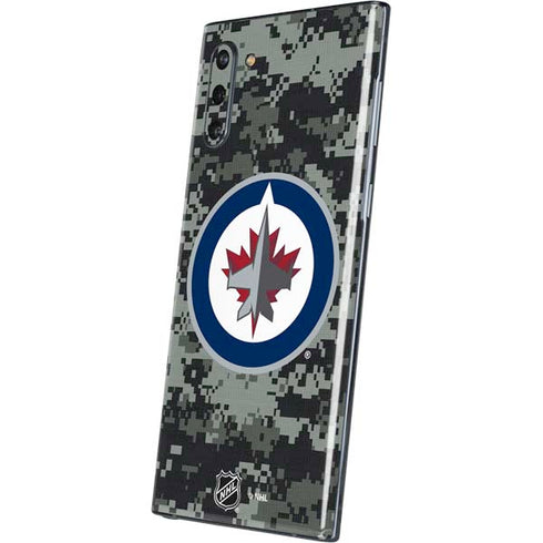 NHL Winnipeg Jets Camo Galaxy Note 10 Skin