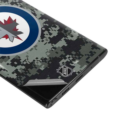 NHL Winnipeg Jets Camo Galaxy Note 10 Skin