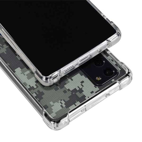 NHL Winnipeg Jets Camo Galaxy Note20 5G Clear Case