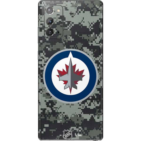 NHL Winnipeg Jets Camo Galaxy Note20 5G Skin