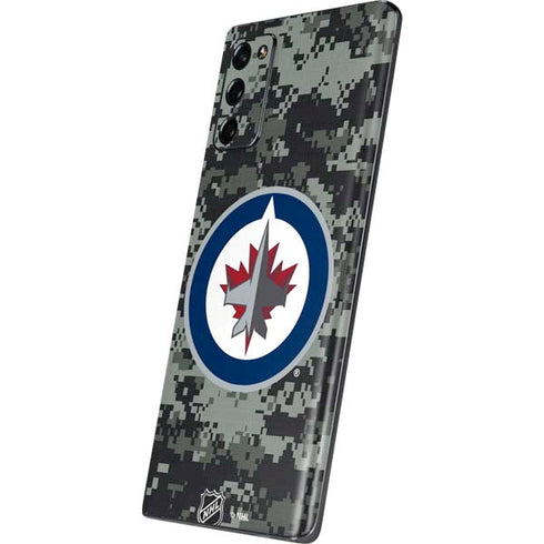 NHL Winnipeg Jets Camo Galaxy Note20 5G Skin