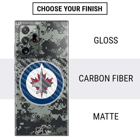 NHL Winnipeg Jets Camo Galaxy Note20 Ultra 5G Skin