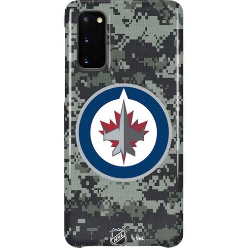 NHL Winnipeg Jets Camo Galaxy S20 Lite Case