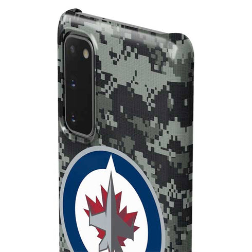 NHL Winnipeg Jets Camo Galaxy S20 Lite Case