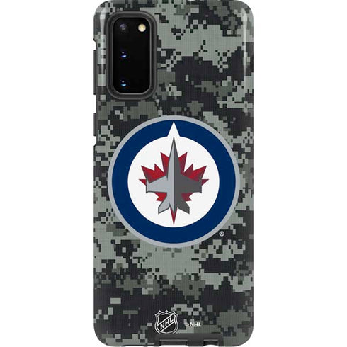 NHL Winnipeg Jets Camo Galaxy S20 Pro Case
