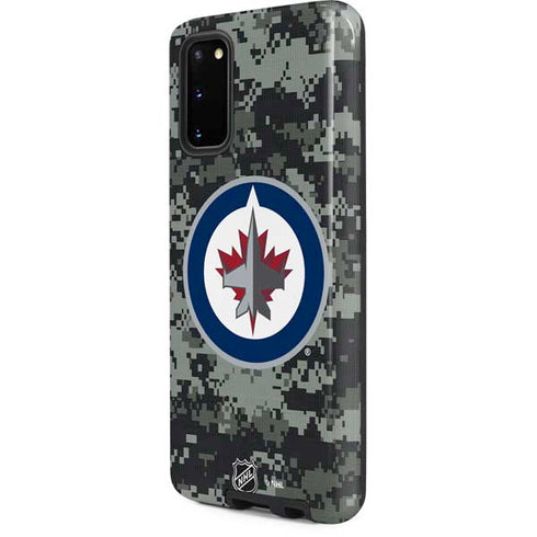 NHL Winnipeg Jets Camo Galaxy S20 Pro Case