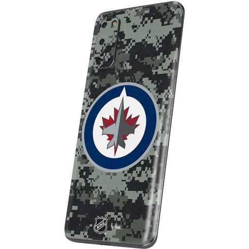 NHL Winnipeg Jets Camo Galaxy S20 Skin