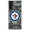 NHL Winnipeg Jets Camo Galaxy S21 5G Clear Case