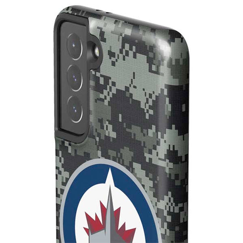 NHL Winnipeg Jets Camo Galaxy S21 5G Pro Case