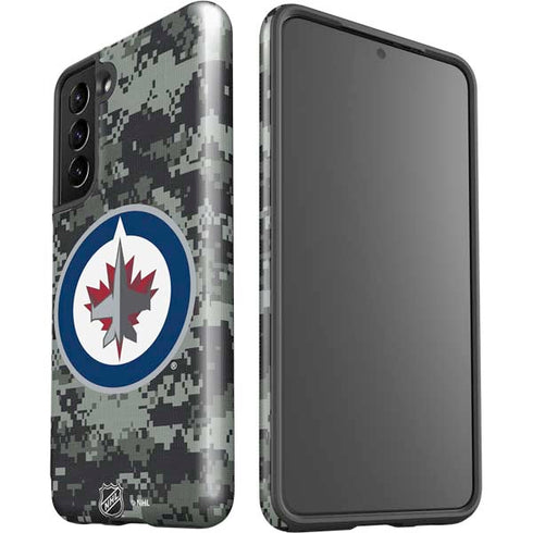 NHL Winnipeg Jets Camo Galaxy S21 5G Pro Case
