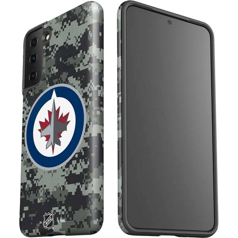 NHL Winnipeg Jets Camo Galaxy S21 FE Pro Case