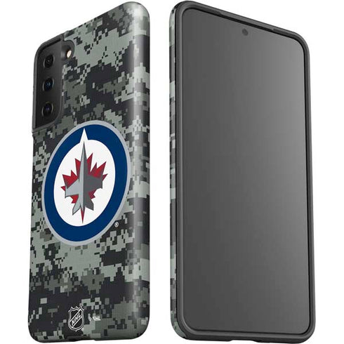 NHL Winnipeg Jets Camo Galaxy S21 Plus 5G Pro Case