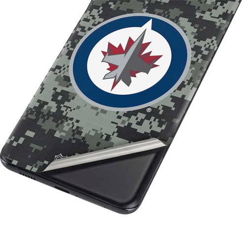 NHL Winnipeg Jets Camo Galaxy S21 Plus 5G Skin