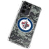 NHL Winnipeg Jets Camo Galaxy S21 Ultra 5G Clear Case