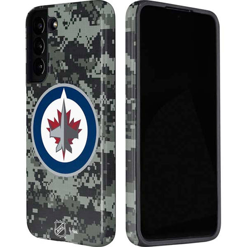 NHL Winnipeg Jets Camo Galaxy S22 Plus Pro Case