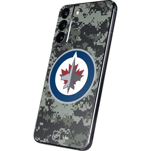 NHL Winnipeg Jets Camo Galaxy S22 Plus Skin
