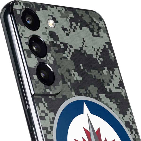 NHL Winnipeg Jets Camo Galaxy S22 Plus Skin