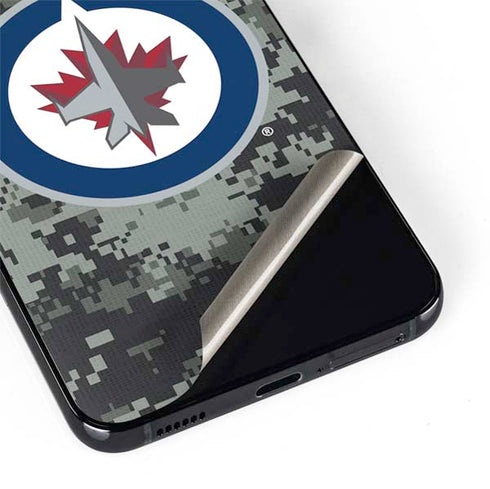 NHL Winnipeg Jets Camo Galaxy S22 Plus Skin