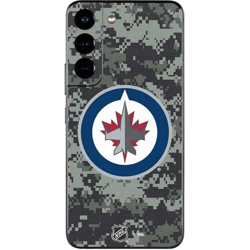 NHL Winnipeg Jets Camo Galaxy S22 Skin