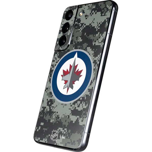 NHL Winnipeg Jets Camo Galaxy S22 Skin