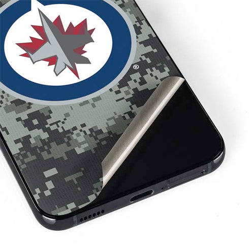 NHL Winnipeg Jets Camo Galaxy S22 Skin