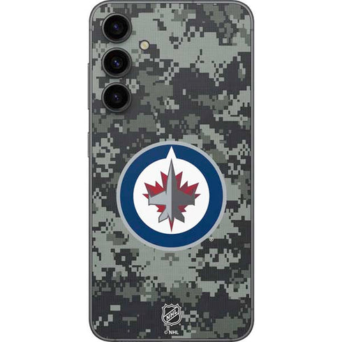 NHL Winnipeg Jets Camo Galaxy S23 FE Skin