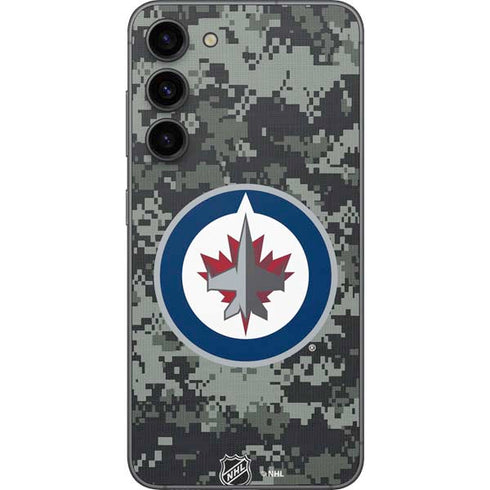 NHL Winnipeg Jets Camo Galaxy S23 Plus Skin