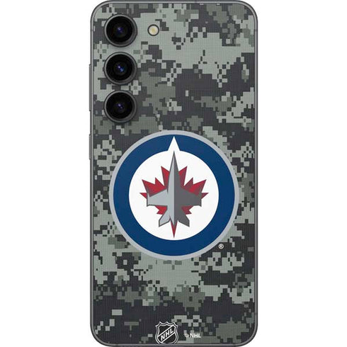 NHL Winnipeg Jets Camo Galaxy S23 Skin