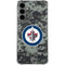 NHL Winnipeg Jets Camo Galaxy S24 Plus Clear Case