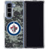 NHL Winnipeg Jets Camo Galaxy Z Fold5 5G Clear Case