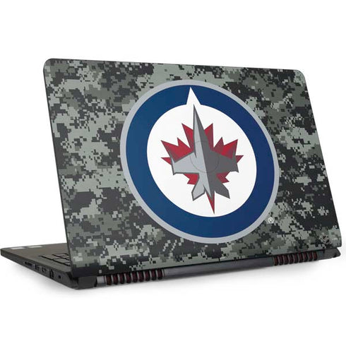 NHL Winnipeg Jets Camo Dell Inspiron Skin