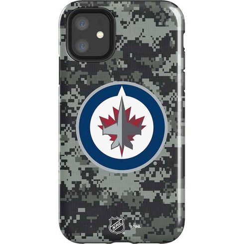 NHL Winnipeg Jets Camo iPhone 11 Impact Case